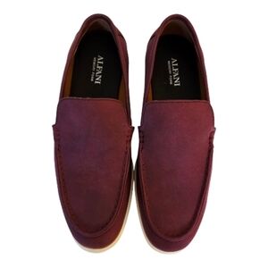 Alfani Men's Deep Eggplant Color Slip-On Loafers